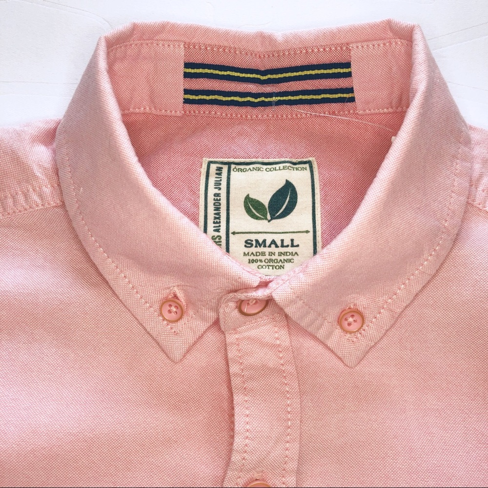 Alexander Julian Colours Organic Cotton Shirt S - Picture 3 of 7